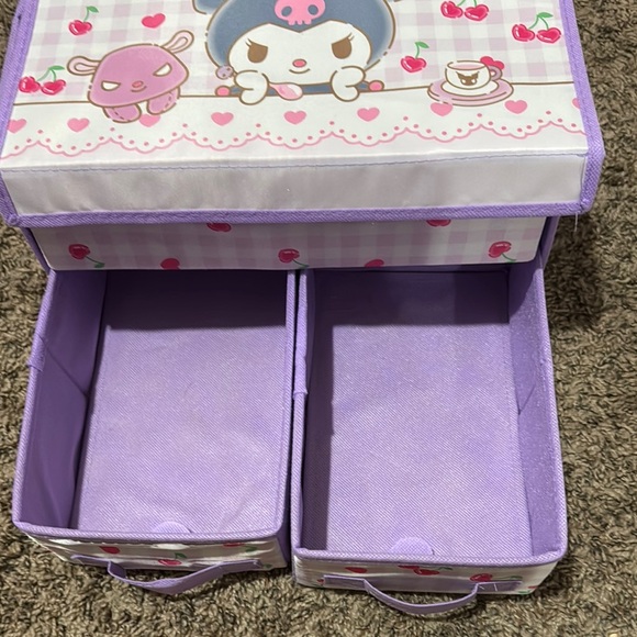 Purple and White Storage Box with Kuromi - Picture 4 of 5